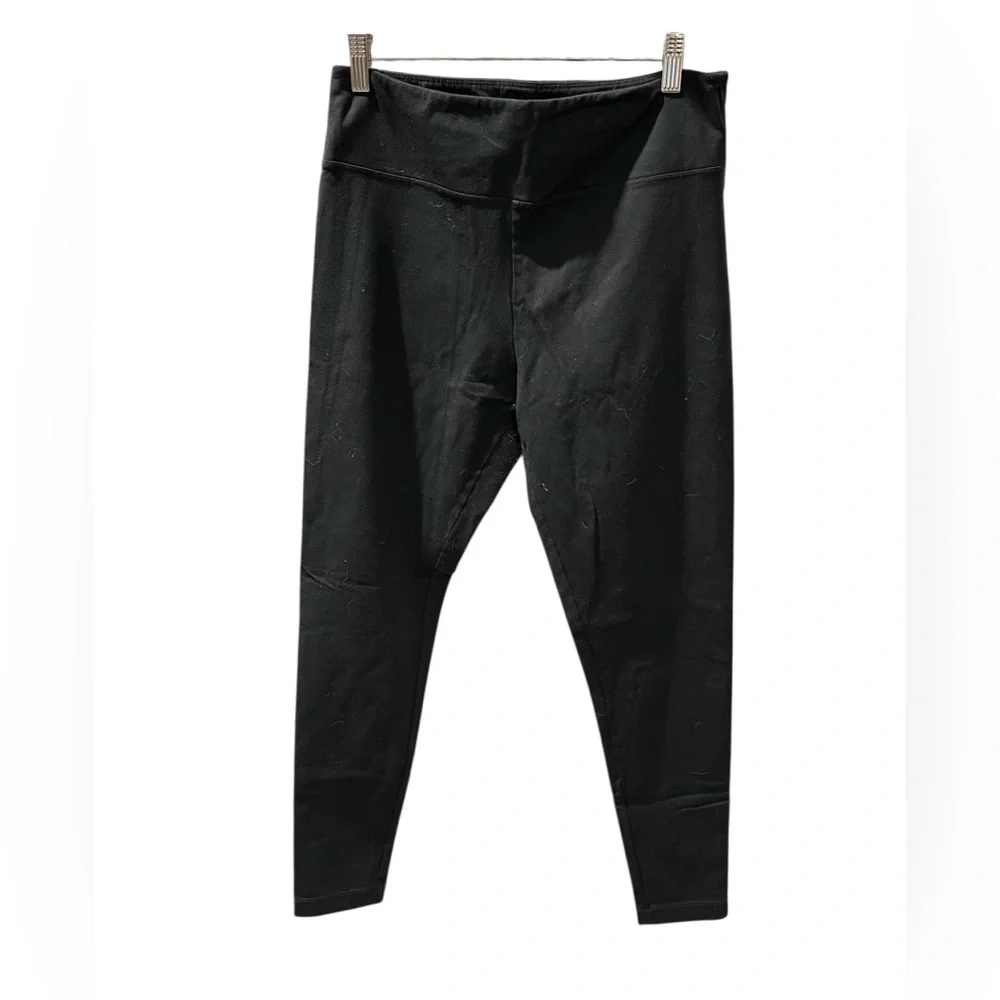 Matty M Black High-Waist Leggings | Size L